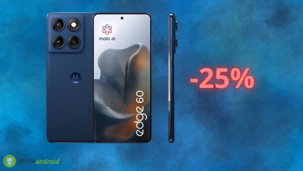 Motorola Edge 60 ha un prezzo da SOGNO su Amazon oggi: tuo con sconto del 25%