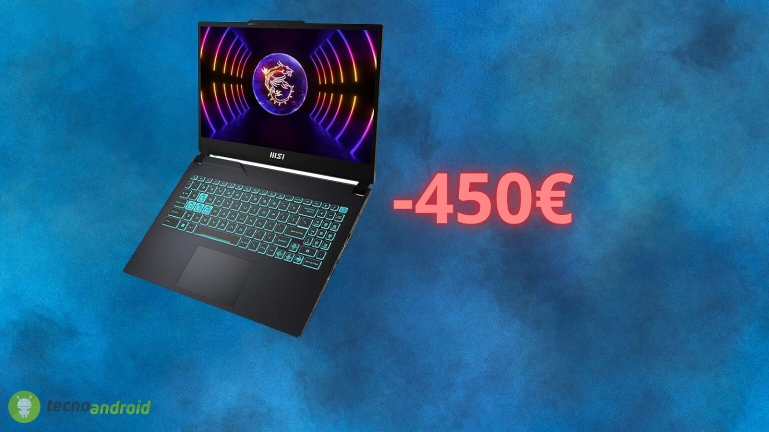 Notebook da gaming MSI Cyborg in offerta ASSURDA su Amazon