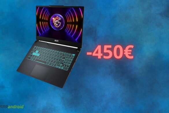 Notebook da gaming MSI Cyborg in offerta ASSURDA su Amazon