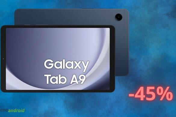 Samsung Galaxy Tab A9: GRATIS sconto del 45% su Amazon