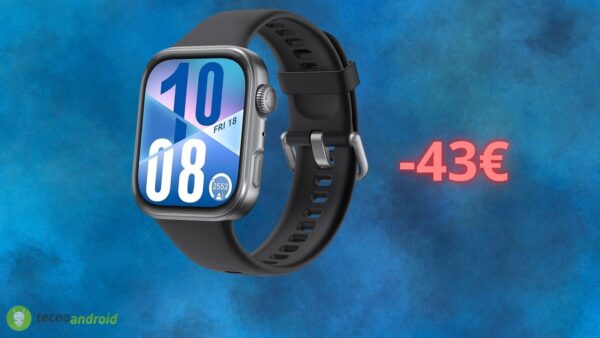 Huawei Watch Fit 4: ottimo DOPPIO SCONTO su Amazon