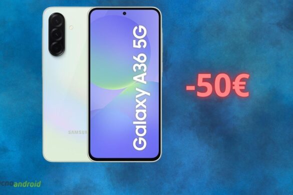Samsung Galaxy A36: il prezzo Amazon è RIDICOLO oggi