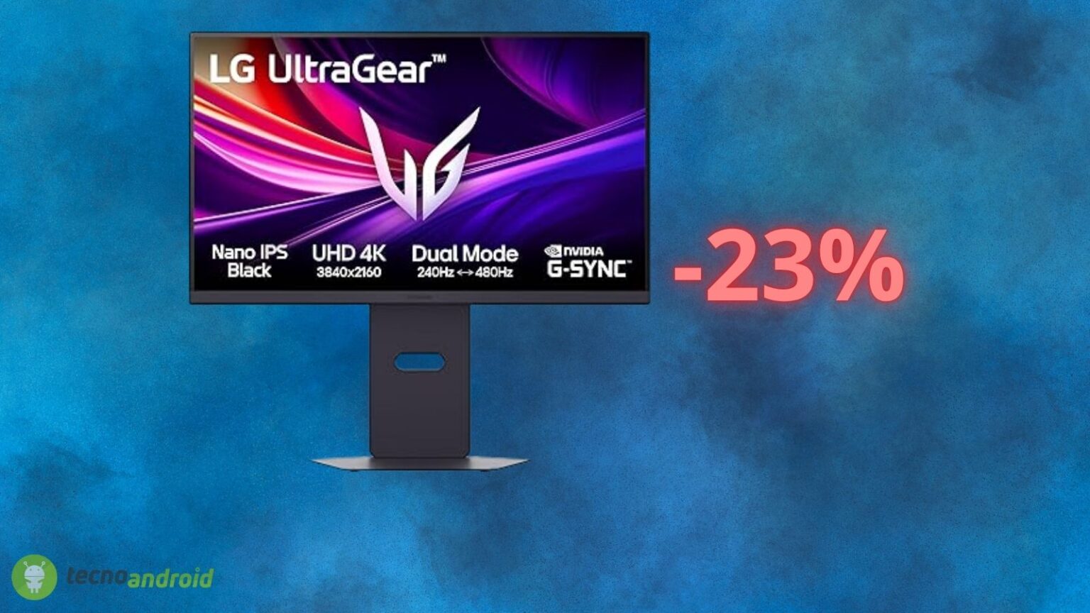 Amazon: oltre 200 euro di sconto sul Monitor LG UltraGear