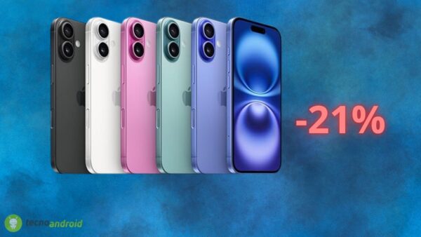 Amazon fa un regalo a tutti: Apple iPhone 16 è scontato di 230 euro