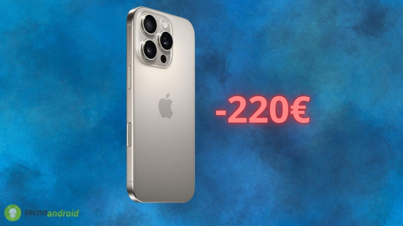 Amazon ti regala Apple iPhone 16 Pro: sconto assurdo di 220 euro