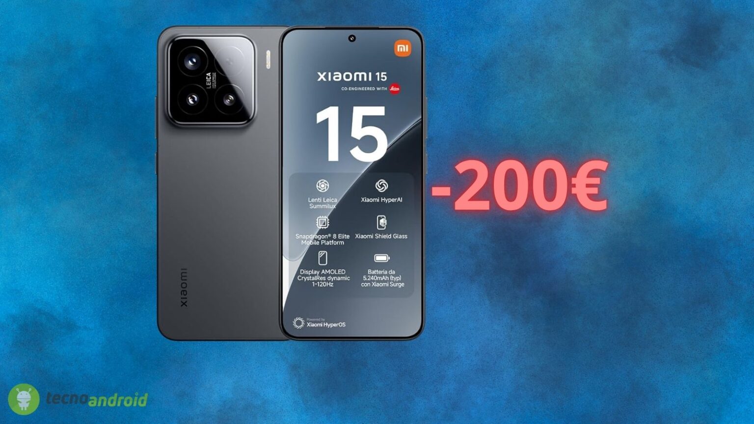Xiaomi 15 è quasi REGALATO su Amazon. ecco lo sconto da non perdere