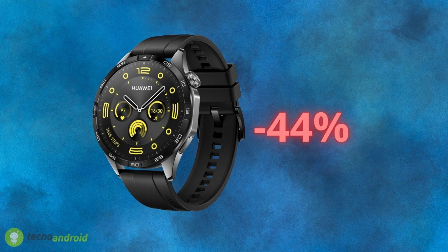 Huawei Watch GT 4 è scontato del 50% su Amazon: da acquistare subito
