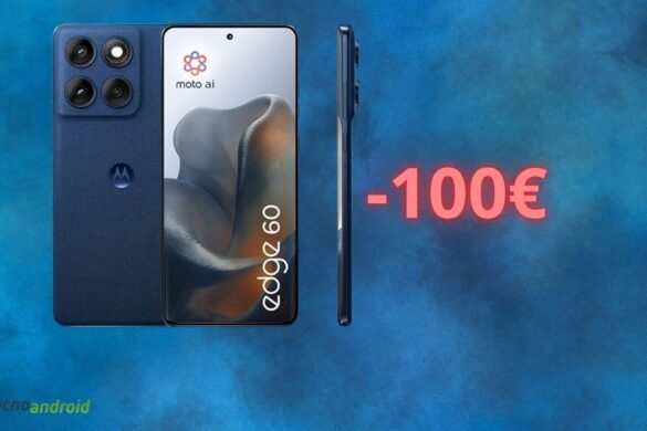 Amazon: offerta imperdibile su Motorola Edge 60