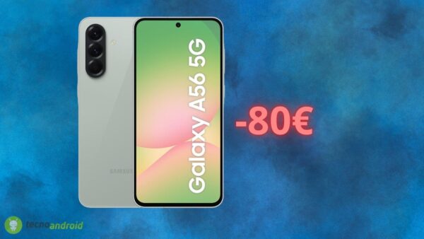 Amazon vende il Samsung Galaxy A56 con un'offerta da non perdere