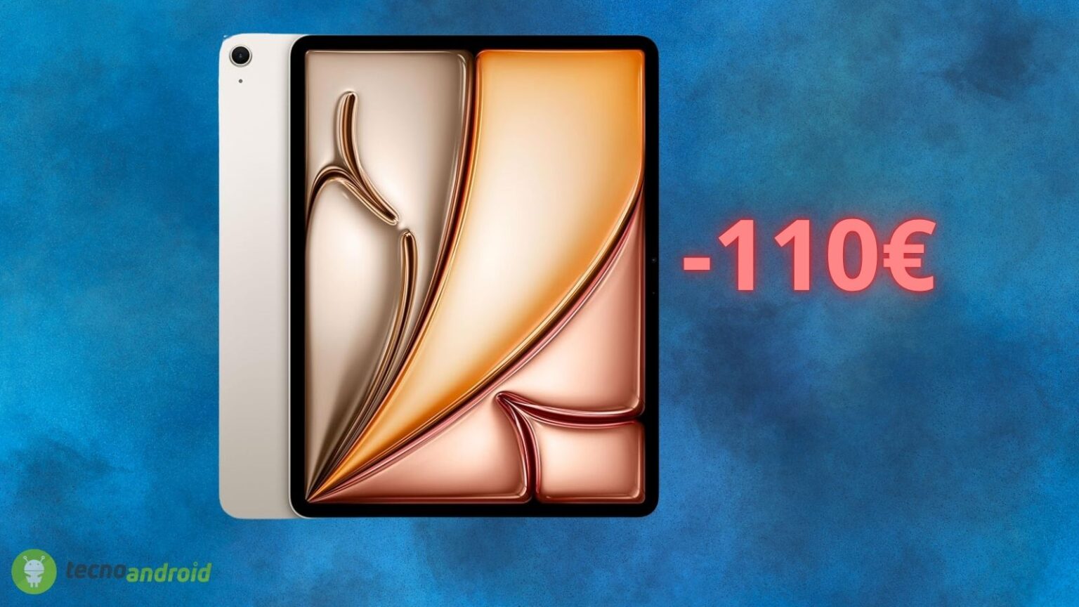 Apple iPad Air con M2 è in forte sconto su Amazon: -110 euro solo oggi