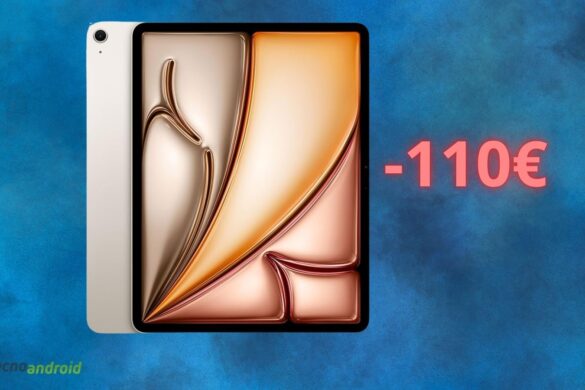 Apple iPad Air con M2 è in forte sconto su Amazon: -110 euro solo oggi
