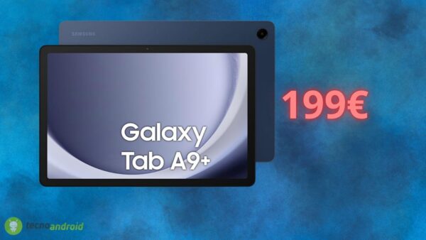 Samsung Galaxy Tab A9+ è in regalo su Amazon con questo sconto folle