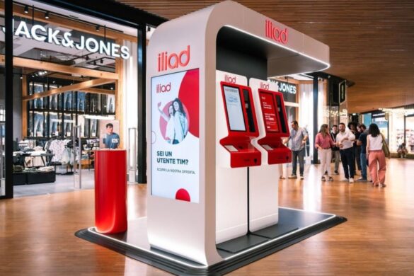 Iliad, è rivoluzione anche per i suoi spazi: ecco i nuovi Pop Corner