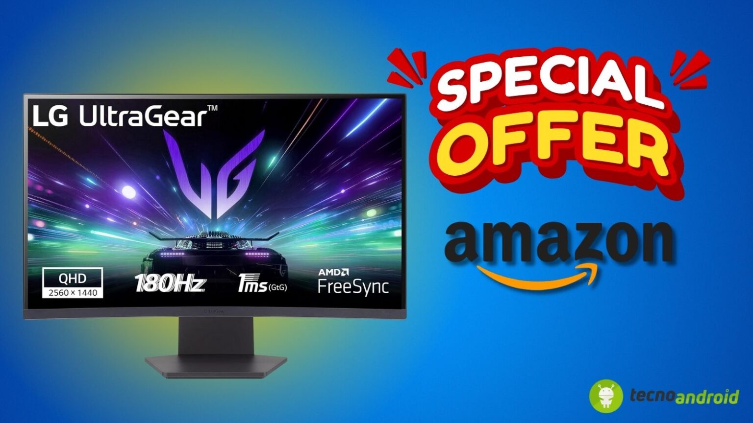 Amazon lancia una PROMO che SCOTTA: Monitor LG Gaming 27” ad un PREZZO bomba
