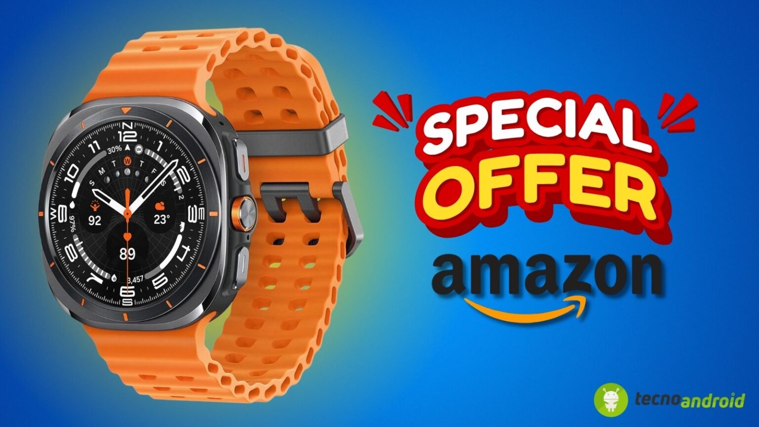 Amazon PROMO HOT: Samsung Galaxy Watch Ultra è ora in SUPER SCONTO al -35%