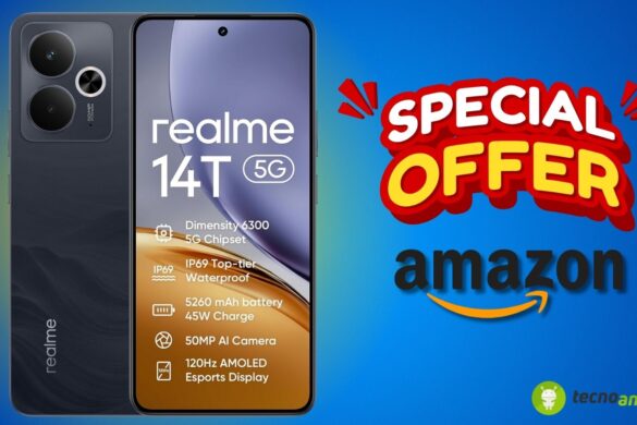 Amazon SUPER OFFERTA: smartphone realme 14T 5G in promo in esclusiva assoluta