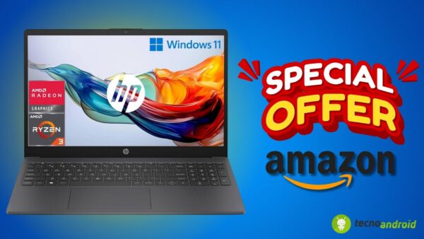 Amazon MAXI REGALO: super NOTEBOOK HP in sconto imperdibile