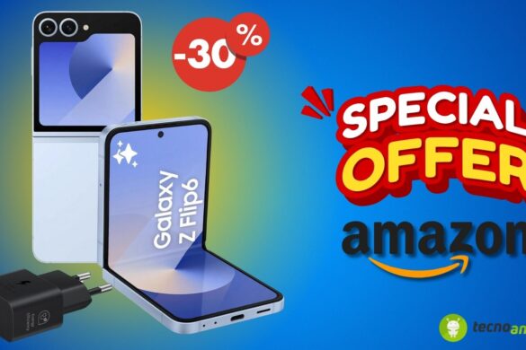 Amazon OFFERTISSIMA: il Samsung Galaxy Flip6 è ad prezzo BOMBA solo oggi