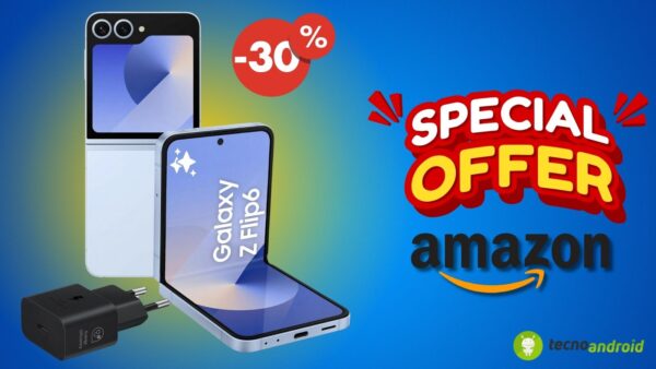 Amazon OFFERTISSIMA: il Samsung Galaxy Flip6 è ad prezzo BOMBA solo oggi