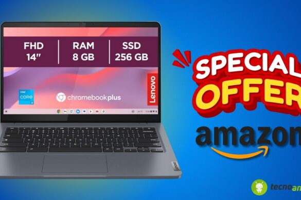 Amazon SUPER SCONTI: Chromebook Lenovo IdeaPad Slim 3 a PREZZO STRACCIATO
