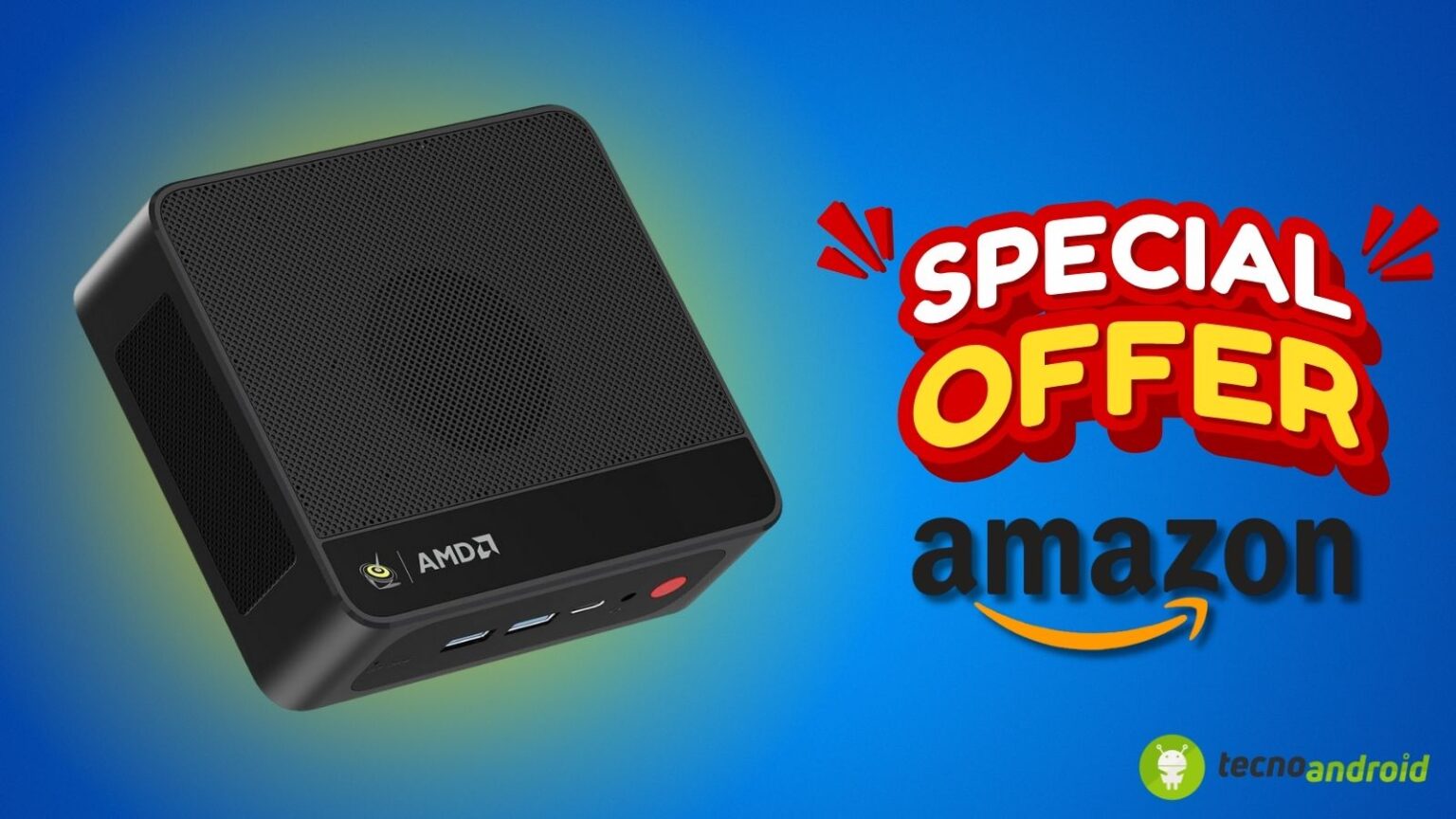 Amazon EXTRA RIBASSI: imperdibile OFFERTA sul super Beelink Ryzen 7 SER5 MAX