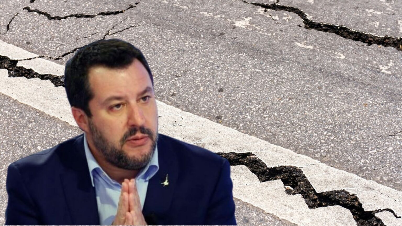 Strade a pezzi, soldi tagliati e poi il dietrofront: Salvini cede