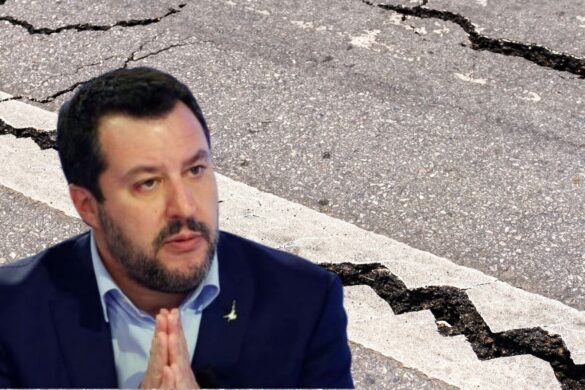 Strade a pezzi, soldi tagliati e poi il dietrofront: Salvini cede