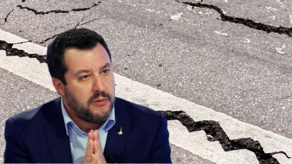 Strade a pezzi, soldi tagliati e poi il dietrofront: Salvini cede