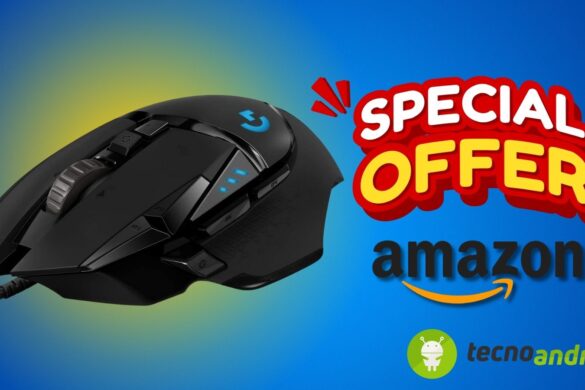 Amazon da SHOCK: mouse Logitech G502 HERO ti aspetta in MEGA SCONTO
