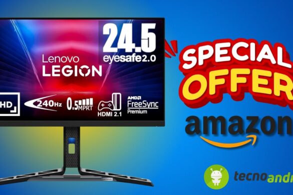 Amazon MAXI PROMO: il super monitor da gaming LENOVO è ad un prezzo ESCLUSIVO