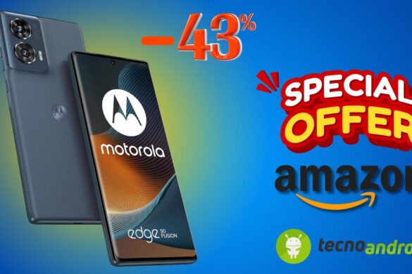 Amazon GRANDE PROMO sul Motorola Edge 50 Fusion: scopri lo SCONTO ECCEZIONALE