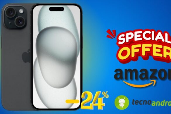 Amazon MAXI SCONTO: iPhone 15 ora ad un PREZZO DA SOGNO