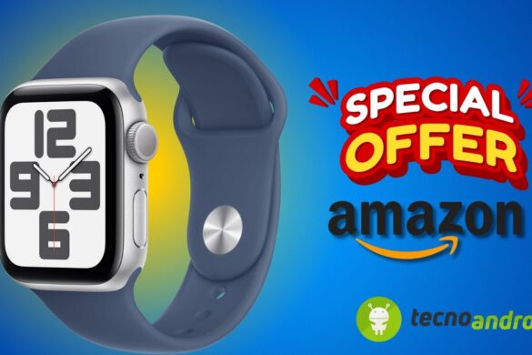 Amazon SUPER OFFERTA: Apple Watch SE 2a Gen a PREZZO SHOCK