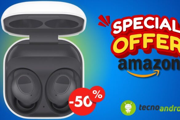 Amazon SCONTO FOLLE: auricolari Samsung Galaxy Buds FE a METÀ PREZZO