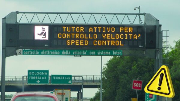 Multe Tutor in autostrada: stesse regole che per gli autovelox