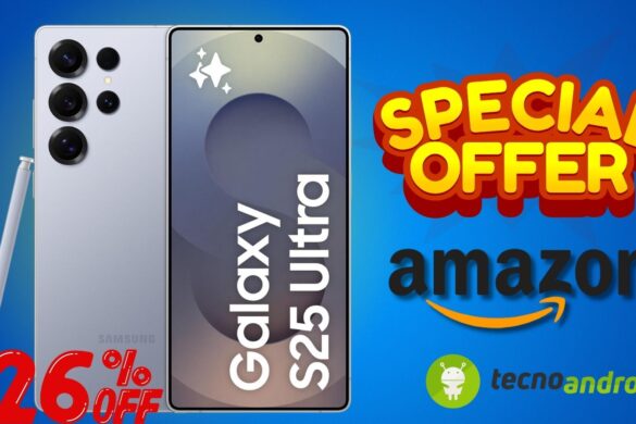 Amazon PROMO da urlo: SUPER OFFERTA Samsung Galaxy S25 Ultra a quasi -200 euro