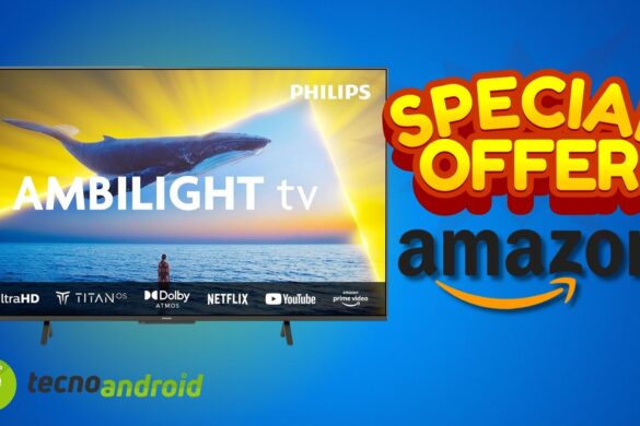 Amazon PAZZESCO: sconto HOT da non perdere sulla TV Ambilight 4K Philips