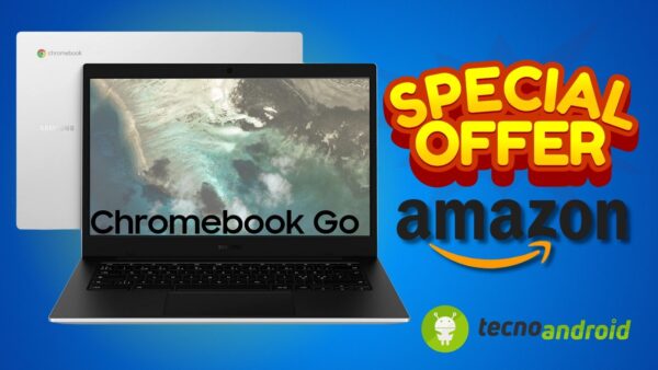 Amazon ti fa dire WOW: SCONTO FOLLE sul Samsung Galaxy Chromebook Go