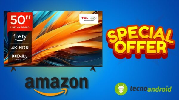 Amazon, il MIGLIORE STORE: TV TCL 50 pollici in MAXI PROMO solo oggi