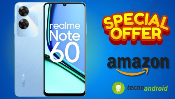Amazon OFFERTONA Realme Note 60: ora ad un prezzo da PAZZI