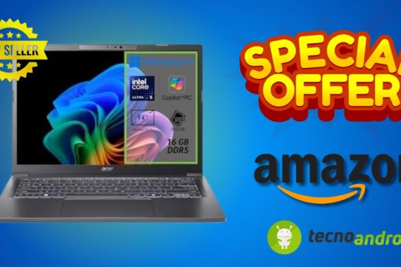 Amazon ECCEZIONALE: prezzo strepitoso sull’Acer Aspire 14 AI, non c’è niente di meglio