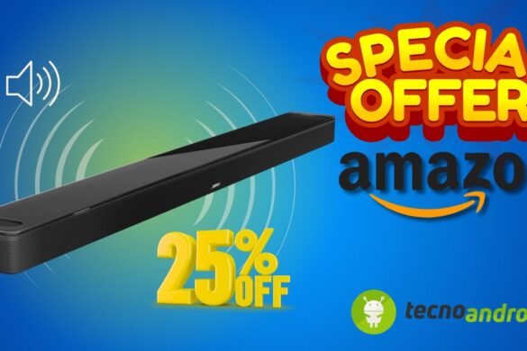 Amazon regala un suono da CINEMA: Soundbar Bose adesso in MEGA SCONTO
