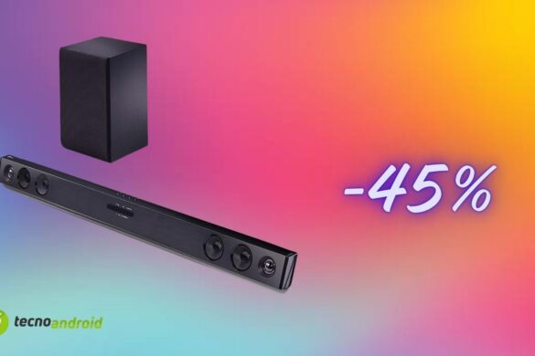 Soundbar TV LG in regalo su Amazon: per oggi sconto del 45%