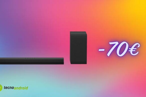 Soundbar LG a prezzo folle con il -35% di sconto offerto da Amazon