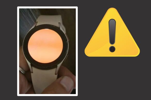Galaxy Watch 4: pericolo per la schermata rossa