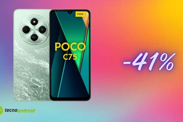POCO C75 oggi in regalo: su Amazon costa meno di 100 euro