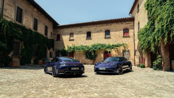 Porsche, 911 Carrera 4 GTS, Taycan 4S, Ferragamo