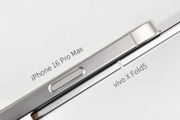 Vivo X Fold 5 sorprende con il suo spessore