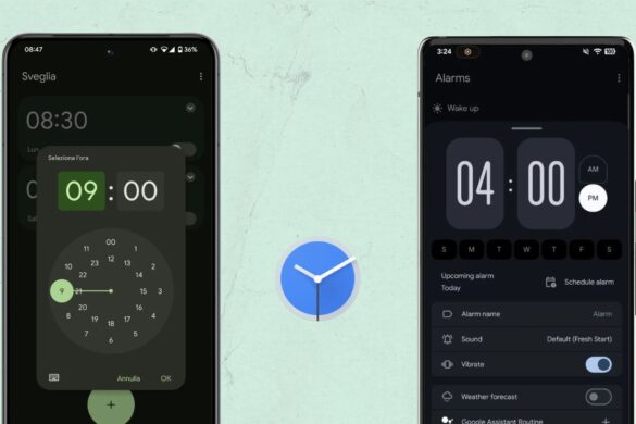 Google Orologio si aggiorna con piccoli ritocchi estetici