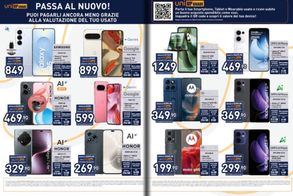unieuro - caratteristiche volantino unieuro
